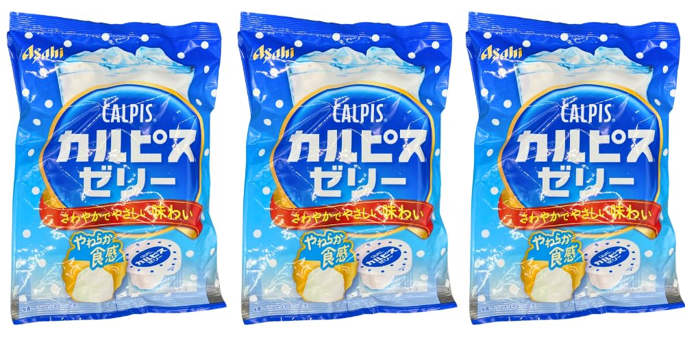 Amazon.co.jp: アサヒ CALPIS カルピス 「カルピスゼリー」×3袋セット